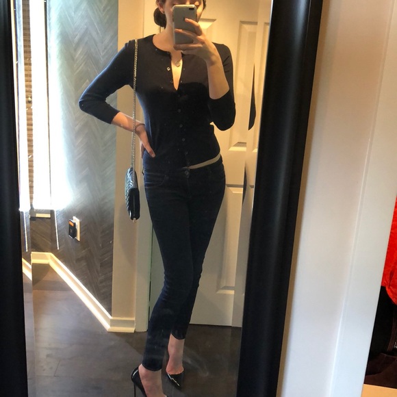 NWT banana Republic navy cardigan - Picture 3 of 7